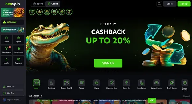 Neospin Cashback